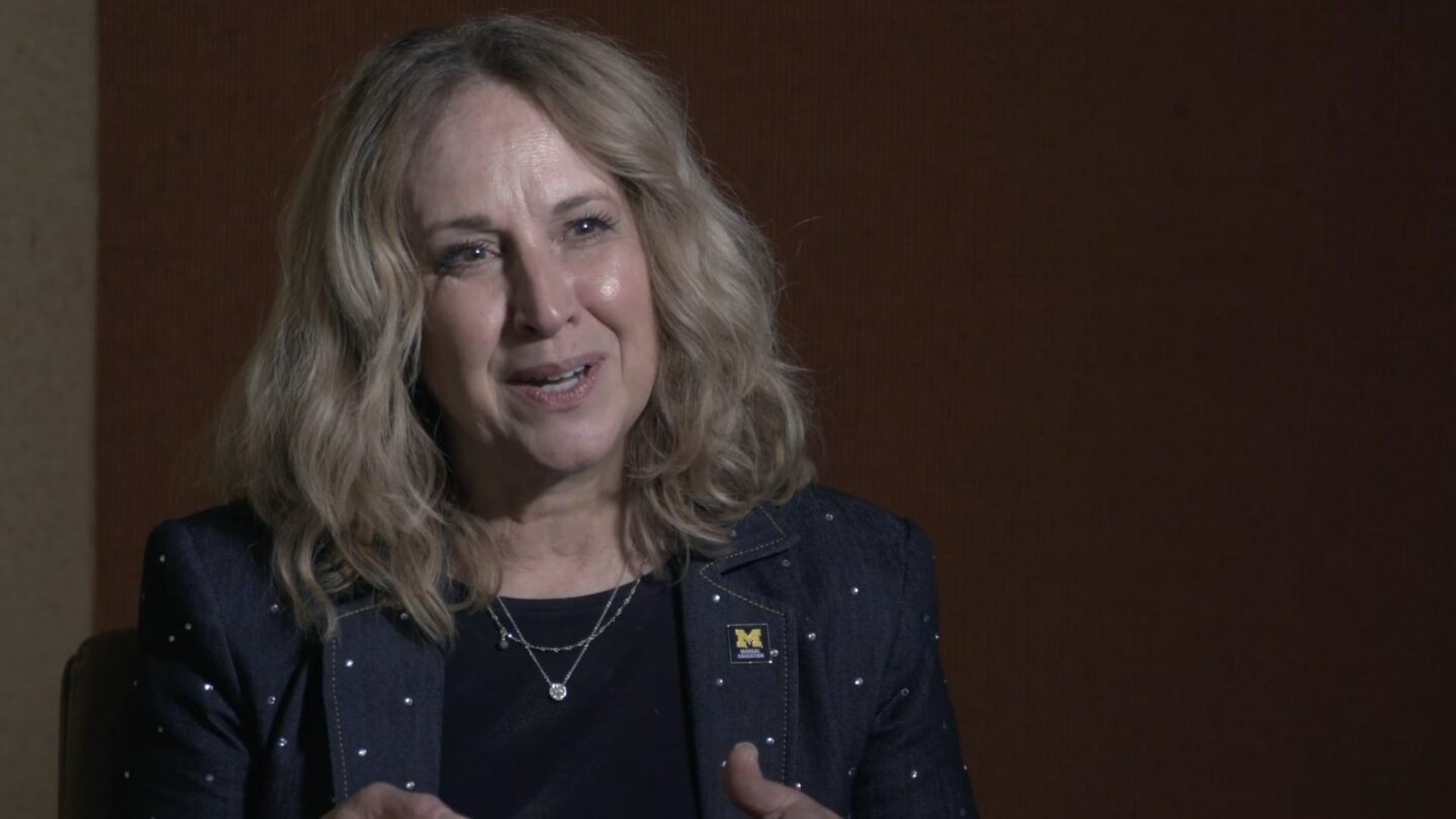 Screen shot of video featuring Dr. Elizabeth Moji.